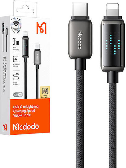 Mcdodo LED USB-C to Lightning Cable 36W 1.2m (CA-2630)
