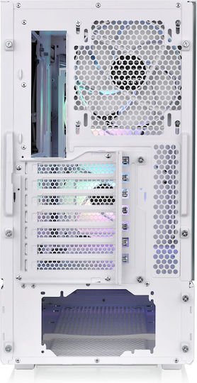 Thermaltake Ceres 350 MX Gaming Midi Tower Κουτί Υπολογιστή με Πλαϊνό Παράθυρο και RGB Φωτισμό Snow White