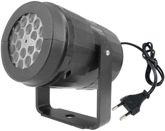 Christmas Laser LED Spotlight for Indoor Use 16 Patterns Black