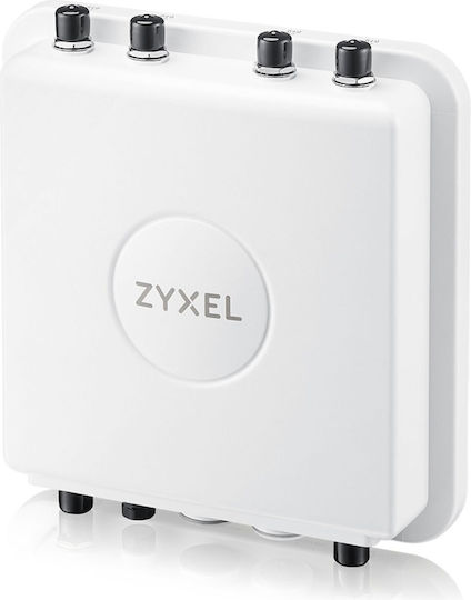Zyxel WAX655E WiFi Mesh Network Access Point Wi‑Fi 6 Tri Band (2.4 & 5 & 6GHz) for Outdoor Placement