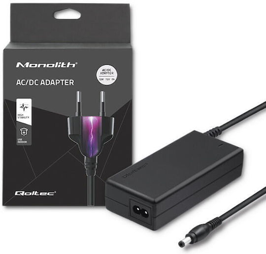 Qoltec Универсален Захранващ Блок 12 6A с Мощност 72W (51107)