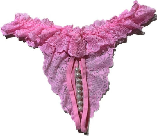Tres Chic Γυναικείο Sexy String Αυτοκινήτου Ροζ