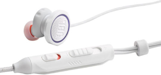 JBL Quantum 50C In Ear Gaming Headset with Connection USB White