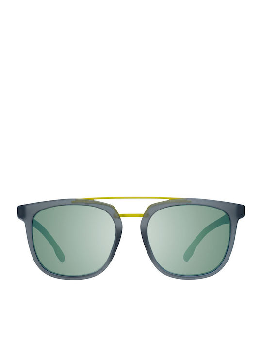 Skechers Men's Sunglasses with Gray Frame and Green Lens SE6133 20Q
