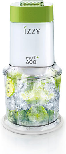 Izzy Multi+ 600 Πολυκόπτης Multi 600W με Δοχείο 600ml Πράσινος