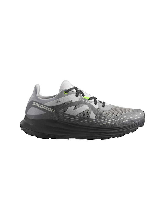 Ultra Flow Sport Shoes Trail Running Gray Waterproof with Gore-Tex Membrane