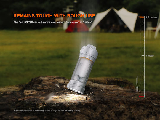 Fenix CL22R Lanternă Lumini LED Reîncărcabilă Pentru Camping Cu Lanternă 500 Lumen Albă