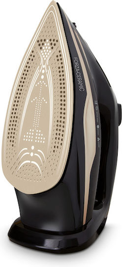 Izzy Steam Iron 2900W with Ceramic Plate and Continuous Steam Supply 55g/min