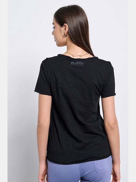 Γυναικείο Αθλητικό T-shirt Μαύρο