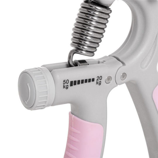 Verstellbarer Unterarm-Übungs-Flexor-Widerstand 20-50kg Pink
