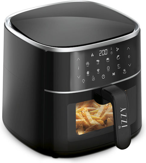 Izzy Air Fryer 8.2lt Μαύρο IZ-8218