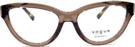 Vogue Plastic Eyeglass Frame Cat Eye Brown VO5610B 2940