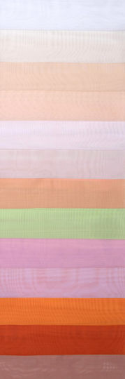 Viopros Curtain Tape 280x270 Voile Plain 11 Terracotta