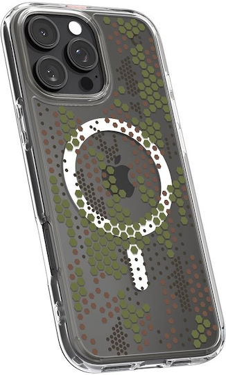 Spigen Ultra Hybrid MagFit Back Cover Plastic Digital Camo (iPhone 16 Pro)