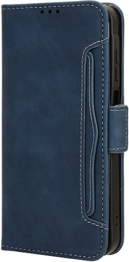 Back Cover Synthetic Leather / Plastic / Silicone Magnetic Navy Blue (Xperia 1 VI)