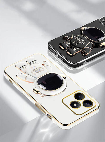 Back Cover Σιλικόνης Λευκό (Realme Note 50)