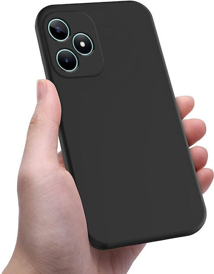 Back Cover Σιλικόνης Μαύρο (Realme Note 50)