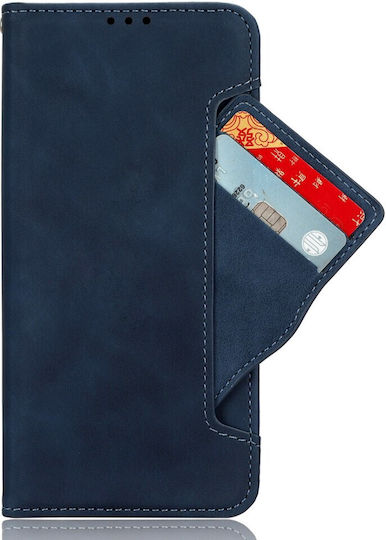 Back Cover Synthetic Leather / Plastic / Silicone Magnetic Navy Blue (Xperia 1 VI)