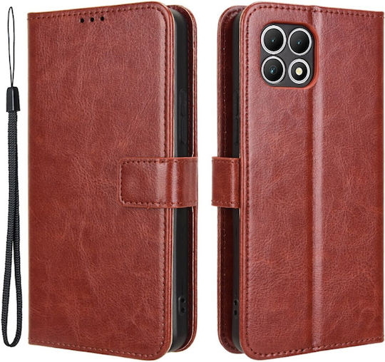 Brieftasche Synthetisches Leder / Kunststoff / Silikon Braun (T Phone 2 5G, OEM)