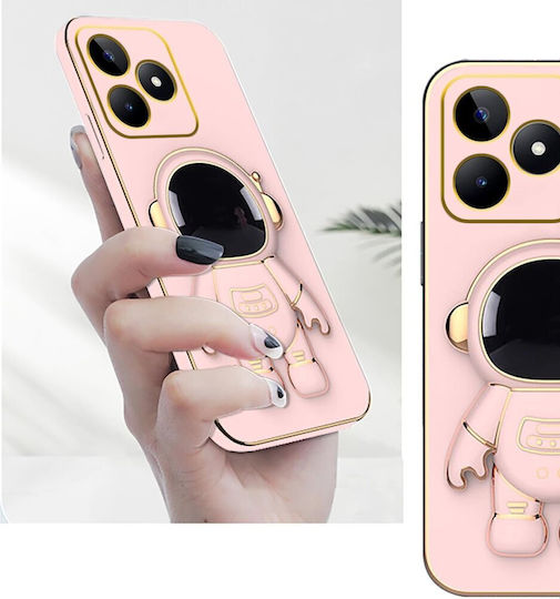 Back Cover Σιλικόνης Ροζ (Realme Note 50)