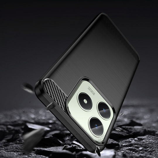 Back Cover Πλαστικό / Σιλικόνης Μαύρο (Realme C63)