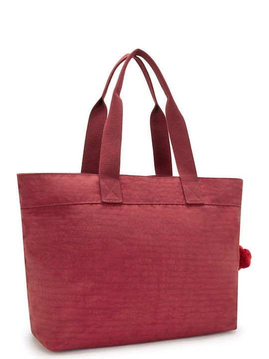 Kipling Women's Bag Tote Hand Red