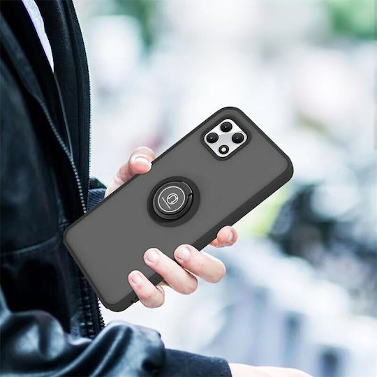 Θήκη T Phone 2 Pro 5g Frosted Ring Μαύρη