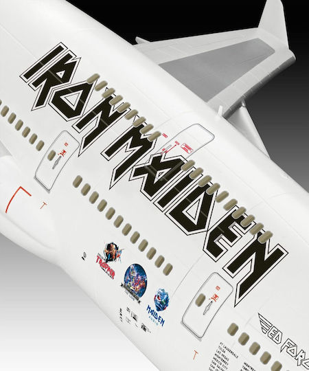 Revell Metal Modeling Figure Airplane White in Scale 1:144 378x14x14cm.