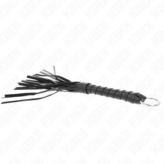 Kink Peitsche in Schwarz Farbe