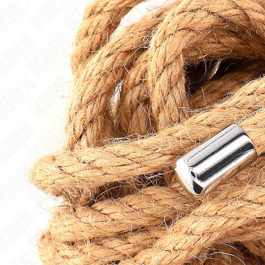 Kink Hemp Σχοινί Δεσίματος σε Flesh Χρώμα