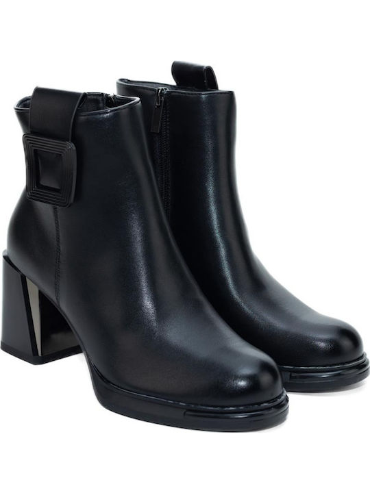 Stiefeletten Damen Schwarz