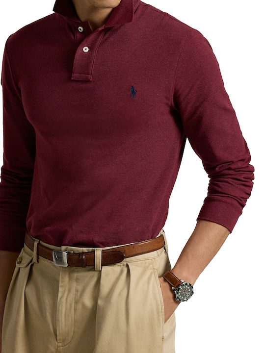 Ralph Lauren Bluse Burgundisch