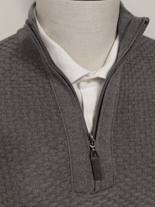 Langarm-Pullover Gray
