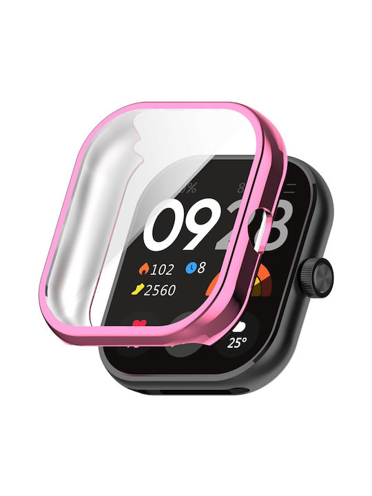 Θήκη 2σε1 Προστατευτικό Οθόνης Xiaomi Redmi Watch 3 Lite Watch 3 Active Ροζ Θήκη 2σε1 Προστατευτικό Οθόνης Xiaomi Redmi Watch 3 Lite Watch 3 Active Ροζ
