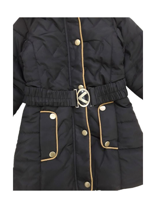 Domina Kids Casual Jacket with Hood Black