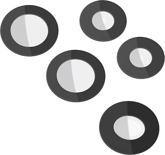 Clappio Rear Camera Lens Samsung Galaxy A52 Black