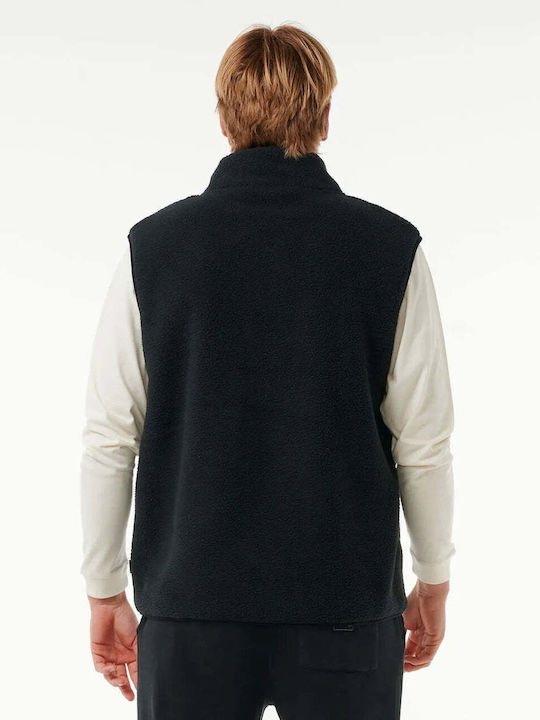 Ärmellos Jacke Schwarz