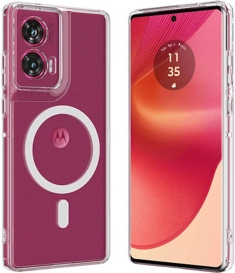 Wallet Silicon Transparent (Motorola Edge 50 Fusion)