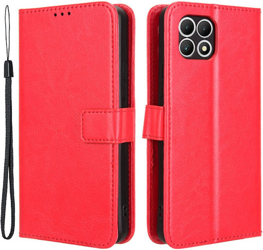 Wallet Synthetic Leather / Plastic / Silicone Red (T Phone 2 5G)