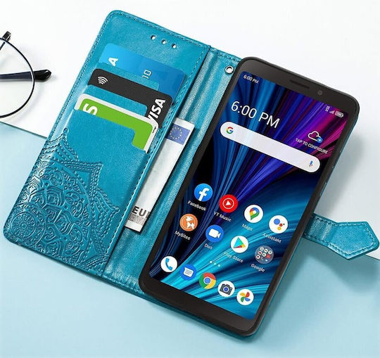 Buchen Sie Synthetisches Leder / Kunststoff / Silikon Blau (Oppo A80 5G)