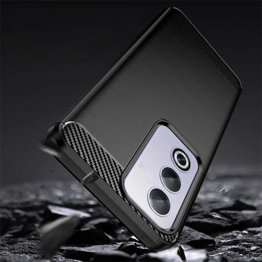 Back Cover Plastic / Silicone Black (Oppo A80 5G)