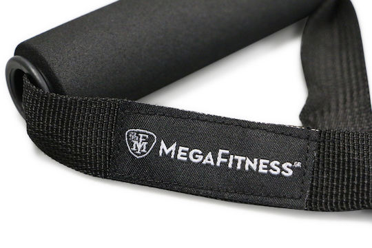 MegaFitness Röhrenförmige Bänder für das Training mit Griffen Set 5Stück Mehrfarbig