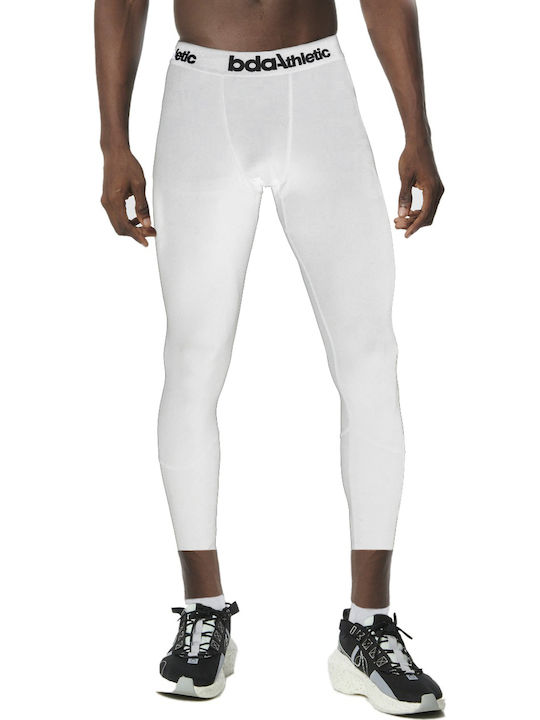 Body Action Ανδρικό Ισοθερμικό Παντελόνι Compression Λευκό