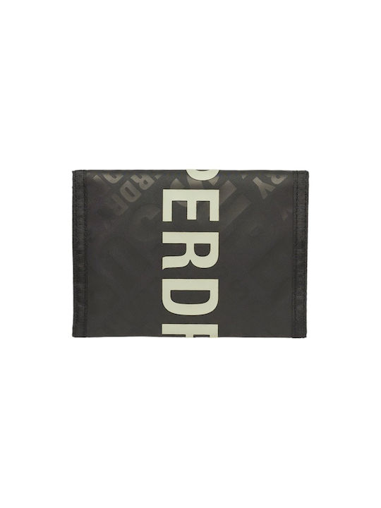 Superdry Tri-fold Wallet Men's Wallet Black