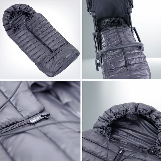 Leclerc Baby Spring Sac de picioare pentru cărucior Negru