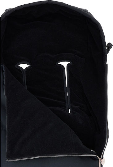 Leclerc Baby Monnalisa Sac de picioare pentru cărucior Negru 90x42εκ.