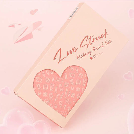 DUcare Επαγγελματικό Σετ με Πινέλα Μακιγιάζ Love Struck 14τμχ