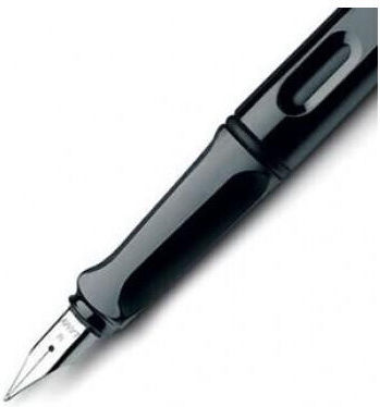 Lamy Safari Writing Pen Broad Black made of Plastic with Black Ink