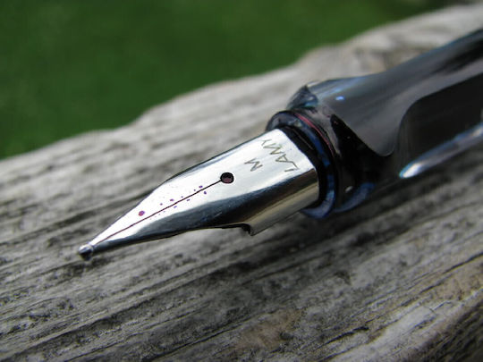 Vista Writing Pen Extra Fine Transparent made of Plastic