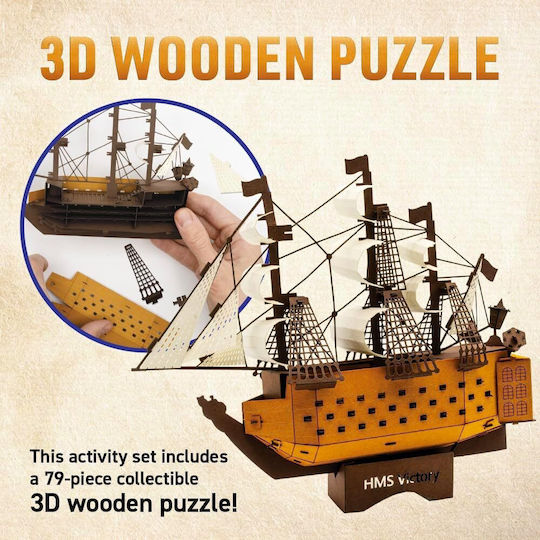 Abacus Brands VR Giftbox History! STEM Joc Educațional de Cunoștințe pentru 8+ ani Ani